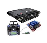 CAYUND Telaio del Serbatoio Robot, Auto Intelligente RC con Sistema di Controllo elettronico Completo Robot Giocattolo