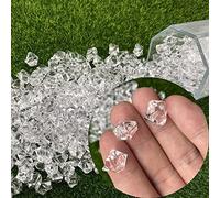 Cayway 1000g Finto Ghiaccio Acrilico Artificiale Fotografia Finto Ghiaccio Acrilico Trasparente Per La Decorazione Della Casa Matrimoni Fotografia Vasi (200g)