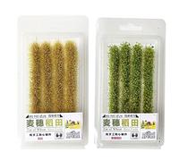 Cayway 2 Static Risaia Modello in Erba Scena di Campo di Riso Ferrovia, Modello Grappoli D'erba, Modello Grappoli D'erba Grappoli di Fiori per Ferrovia Paesaggio Sabbia Militare Layout Modello