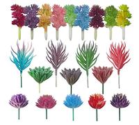 Cayway Piante Succulente Artificiali 21 Pz Multicolore Piante Grasse Finte Decorative Succulente Piante Artificiali Uncotted Faux Flower Succulente per Parete DIY Home Decor