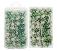 Cayway Shrub Flower Cluster, Statica Erba Paesaggi Ciuffi D'Erba Erba Modellismo Statico Modello di Scenario per Il Treno Paesaggio Ferrovia Scenario Militare (Fiore di ciliegio rosa)