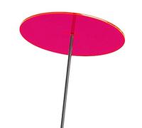 Cazador del Sol® | Uno | collettore solare rosso, diametro 20 cm, 1,75 meter di altezza - Das Original