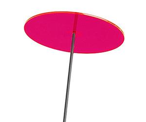 Cazador del Sol® | Uno | collettore solare rosso, diametro 20 cm, 1,75 meter di altezza - Das Original