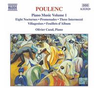 Poulenc, Francis Piano Music Vol. 1 (Cazal) (CD) Album