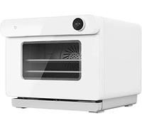 CAZARU Oven Solo Forno a microonde in Silver Tact Forno Elettrico Singolo Incorporato - Fornello alogeno a convezione Premium in Acciaio Inossidabile Ideale per arrostire, cuocere Happy Life