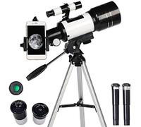 CAZARU Telescopio astronomico Professionale Telescopio Spaziale rifrattivo monoculare 150X Cannocchiale da Viaggio all'aperto con treppiede