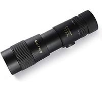 CAZARU Telescopio Potente teleobiettivo 8-40x40 Zoom Singolo telescopio per Bambini Adulti, Telescopio Portatile ad Alta Potenza per Esterni Canna Singola, Ottica HD Vita Interessante