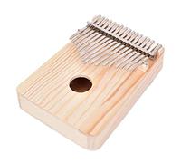 CAZARU Thumb Piano Strumenti Musicali in Legno 17 Tasti Kalimba African Solid Pine Mogano Thumb Finger Piano Sanza Mbira Calimba Suona con la Chitarra Thumb Piano