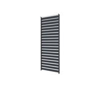 Cazeboo Set di 3 pannelli frangivista VENTO per pergola, 92 cm, lamelle in alluminio grigio - per pergola bioclimatica PIANA