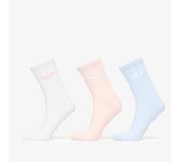 Cazini adidas Trefoi Crew Sock Cushion 3-Pack White L