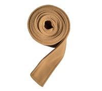 Cazqgoy Cintura da donna in lana di lana, versatile alla moda per giacca e giacca da uomo, lunga e doppia aderenza, cintura per giacca, Colore cammello, Taglia unica