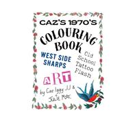 Caz's 1970's Colouring Book: Old School Tattoo Flash