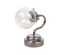 CAZSTYK 1/12 Scala Lampada Da Parete In Vetro con Telaio In Metallo Accessori Per L'Illuminazione Domestica Moderna Facile Installare Disposizione Scena Moderna Casa di Bambola Accessori