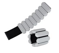 CAZSTYK 1 paio di braccialetti ponderati in silicone regolabili per caviglia e polso, braccialetti per allenamento della forza per donne e uomini