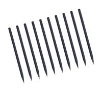 CAZSTYK 10 matite in legno, durezza 2B, trasparente, design ergonomico, per esami scolastici, per studenti