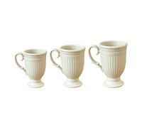 CAZSTYK 3 Eleganti Tazze da caffè in Miniatura antiche Modello per 1/6 1/12 Decorazione della casa delle Bambole Scena ambientazione Oggetti Scena Tazza da caffè in Miniatura della casa