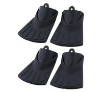 CAZSTYK 4Pcs Scooter Elettrico Parafango Anteriore Posteriore Staffa Parafango Forma Fishtail Set Parafango Paraspruzzi Ricambio