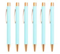 CAZSTYK 6x/Set 1.0mm Penna A Sfera Retrattile Journaling Scrittura Liscia Forniture di Cancelleria Per