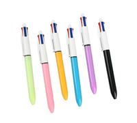 CAZSTYK 6x/Set 4 Colori Shuttle Pen 1.0mm Retrattile A Sfera Shuttle Multicolore Scuola Ufficio Forniture