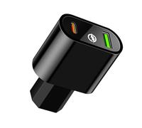 CAZSTYK Adattatore Alimentazione a Ricarica Rapida da 66 W, Black | Funziona con telefoni e tablet per vari gadget digitali elettronica