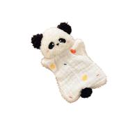 CAZSTYK Animali Peluche burattini a Mano, Bambola, Panda | Giocattolo per bambini per la prima educazione, bambole morbide per ornamenti da ufficio per bambine, regalo