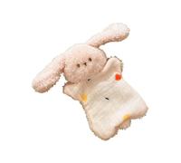 CAZSTYK Animali Peluche burattini a Mano, Bambola, Rabbits, E | Giocattolo per bambini per la prima educazione, bambole morbide per ornamenti da ufficio per bambine, regalo