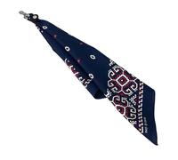 CAZSTYK Bandane quadrate dal design etnico morbido fazzoletto accessorio per capelli alla moda per l'uso quotidiano come fasce per capelli o sciarpe da collo copricapo alla moda, B, Taglia unica