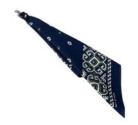 CAZSTYK Bandane quadrate dal design etnico morbido fazzoletto accessorio per capelli alla moda per l'uso quotidiano come fasce per capelli o sciarpe da collo copricapo alla moda, F, Taglia unica