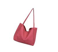 CAZSTYK Borsa a pois contemporanea per uso quotidiano Borse ascellari in tela leggera Design spazioso con comoda tracolla comoda tracolla