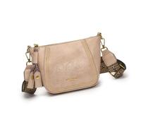 CAZSTYK Borsa a tracolla leggera in pelle PU per le donne elegante borsa a tracolla alla moda borsa a secchiello borsa casual shopping bag, Beige