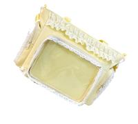 CAZSTYK Borsa a tracolla traslucida a tema anime con manico rinforzato borse a tracolla alla moda per gli appassionati di cultura Otaku borsa trasparente in PVC, Giallo