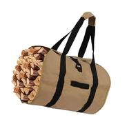 CAZSTYK Borsa per il trasporto della legna da ardere resistente alle intemperie in tessuto Oxfords Wilderness Survival Use Firewood Transport Bag con manico