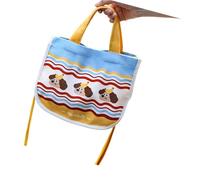 CAZSTYK Borsa per pranzo isolata dal design cartoon, Banana dog S | Borsa termica per pranzo con un bel modello portatile per la scuola lavoro, porta contenitori per alimenti