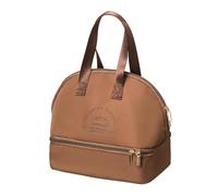 CAZSTYK Borsa termica per il pranzo da donna, con due scomparti separati, con manico ergonomico, a prova di perdite, per il lavoro, borsa termica per alimenti