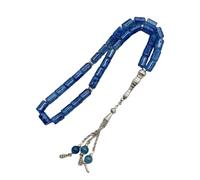 CAZSTYK Bracciale con 33 perline preghiera a cilindro vetro per la meditazione spirituale e gioielli da preghiera comodi e eleganti da polso