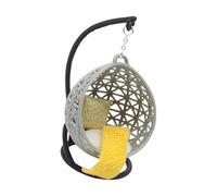 CAZSTYK Camera da letto Sedia sospesa Amaca Modello di mobili in miniatura per case delle bambole Accessorio Altalena realistica Playset Basket Accessori da gioco creativi