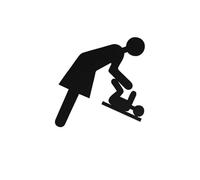 CAZSTYK Cartello per bagno aziendale con nastro biadesivo per fissare perfettamente in meno di un minuto segni segni decorazioni