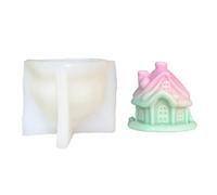 CAZSTYK Casa flessibile del silicone con le istruzioni dettagliate per la fabbricazione del silicone di forma della casa di sollievo dallo stress