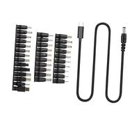 CAZSTYK Cavo caricabatterie portatile DC5.5x2.1mm a USB C 100WPD ad alta potenza supporta per la ricarica del notebook durante i viaggi Caricabatteria da auto per laptop