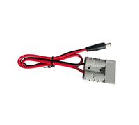 CAZSTYK Cavo di alimentazione da 50 A a CC 5,5 x 2,1 mm maschio, cavo per generatori solari, caravan, barche, 50 A, cavo di alimentazione della batteria solare