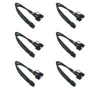 CAZSTYK Cavo di alimentazione splitter per scheda grafica PCIe da 8 pin a due 8 pin (6+2)