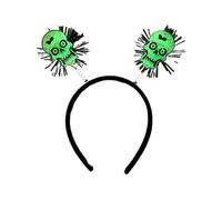 CAZSTYK Cerchietto per capelli che si illumina al buio, per Halloween, feste in maschera