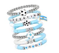 CAZSTYK Ciondolo unisex a forma di pallone da calcio con design audace, adatto per l'allenamento e la moda quotidiana, bianco e nero, Misura unica, come descritto