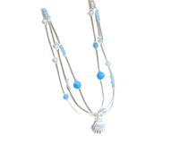 CAZSTYK Collana con perle di conchiglia, comoda da indossare, gioiello per riunioni professionali, riunioni sociali, donne che lavorano comodamente, One Size, come descritto, come descritto