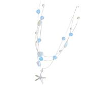 CAZSTYK Collana con perle di conchiglia, comoda da indossare, gioiello per riunioni professionali, riunioni sociali, donne che lavorano comodamente, One Size, come descritto, come descritto