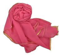 CAZSTYK Comoda sciarpa per danza del ventre per attività all'aperto calde con finiture dorate costruzione traspirante anca leggera anca, Rosso rosato, Taglia unica