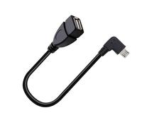 CAZSTYK Convertitore compatto da USB a USB, 480 Mbps, trasferimento dati veloce e compatibilità universale per smartphone, fotocamere, convertitore angolato