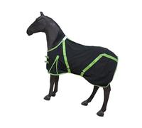 CAZSTYK Coperta resistente dello strappo del cavallo del cotone con le cinghie regolabili nella coperta respirabile del cavallo