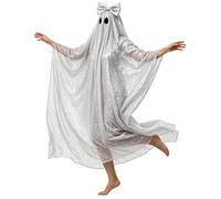 CAZSTYK Costume da Pullover con Copertura per Viso, Silver 180X145CM