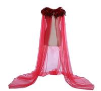 CAZSTYK Costume da uomo per cosplay del mantello, Red LENGTH 150CM